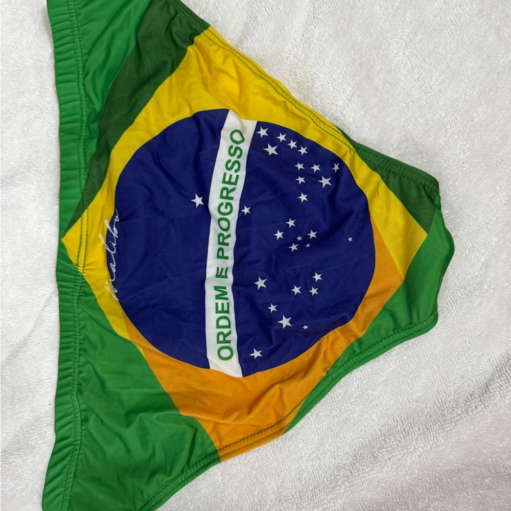 Brazil Flag Bikini Bottom JJ Malibu
